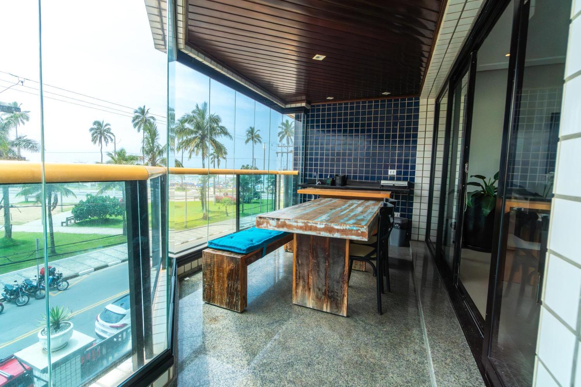 Frente Mar - Guaruja Enseada - Prime Experience Apartment Luaran gambar